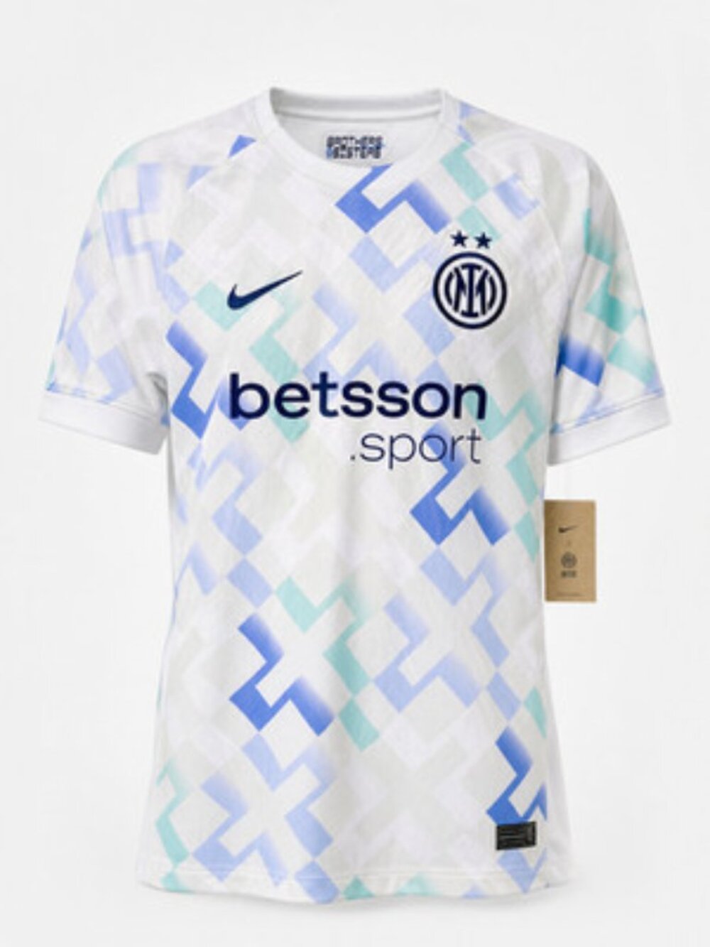 Nike Inter Milan 2025/26 Away Jersey White Betsson Sport Mens M NWT
